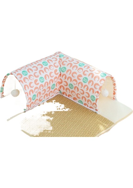 Kedi Tüneli Kedi Yatağı Çıkarılabilir ve Yıkanabilir (Yurt Dışından)