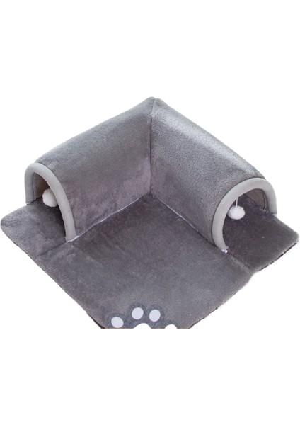 Kedi Tüneli Kedi Yatağı Çıkarılabilir ve Yıkanabilir (Yurt Dışından)