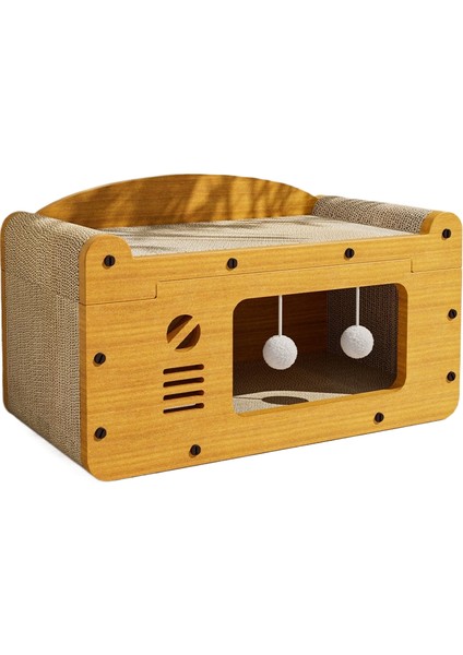 Kedi Tırmalama Tahtası Kedi Yuvası Aşınmaya Dalı Enkaz Olmayan Oyun Uyku Hepsi Bir Arada Kedi Tırmanma Çerçevesi Oyuncakları (Yurt Dışından)