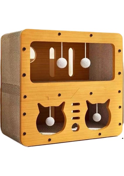 Kedi Tırmalama Tahtası Kedi Yuvası Aşınmaya Dalı Enkaz Olmayan Oyun Uyku Hepsi Bir Arada Kedi Tırmanma Çerçevesi Oyuncakları (Yurt Dışından)