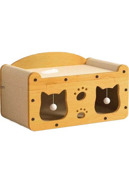 Kedi Tırmalama Tahtası Kedi Yuvası Aşınmaya Dalı Enkaz Olmayan Oyun Uyku Hepsi Bir Arada Kedi Tırmanma Çerçevesi Oyuncakları (Yurt Dışından)
