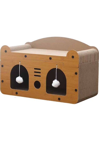 Kedi Tırmalama Tahtası Kedi Yuvası Aşınmaya Dalı Enkaz Olmayan Oyun Uyku Hepsi Bir Arada Kedi Tırmanma Çerçevesi Oyuncakları (Yurt Dışından)
