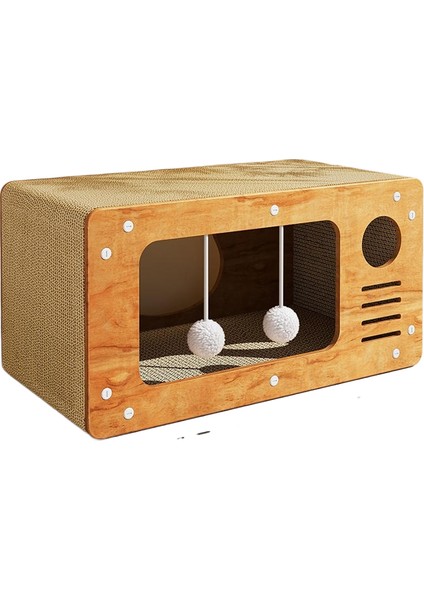 Kedi Tırmalama Tahtası Kedi Yuvası Aşınmaya Dalı Enkaz Olmayan Oyun Uyku Hepsi Bir Arada Kedi Tırmanma Çerçevesi Oyuncakları (Yurt Dışından)