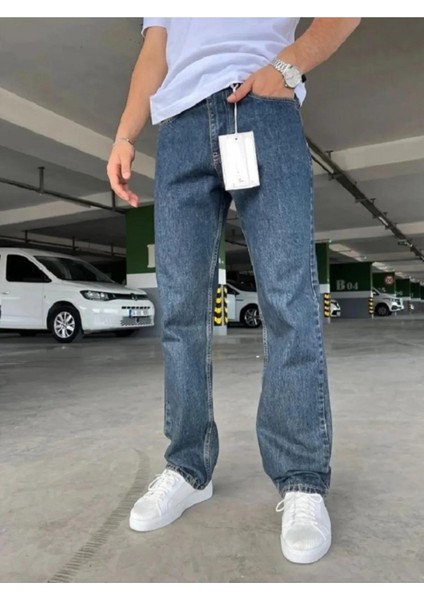 Pause Denim Mavi Baggy Jean PANTOLON-7179