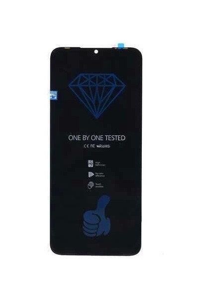 Infinix Hot 10T LCD Ekran Dokunmatik Çıtasız Siyah