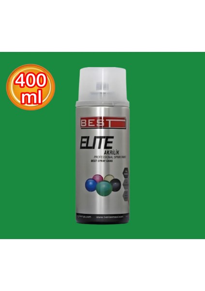 Elite Akrilik Sprey Boya 400 ml Ral 6005 Çit Yeşili