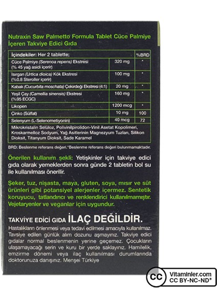 Saw Palmetto 60 Tablet