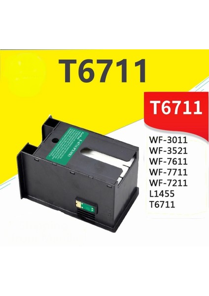 Epson WF-7720DTWF T6711 Muadil Atık Kutusu Bakım Tankı