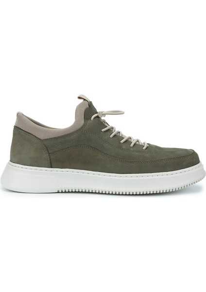 Erkek Yeşil Nubuk Sneakers & Spor Ayakkabı 298 9169-F412 Erk Ayk Y25 Olıve Dante