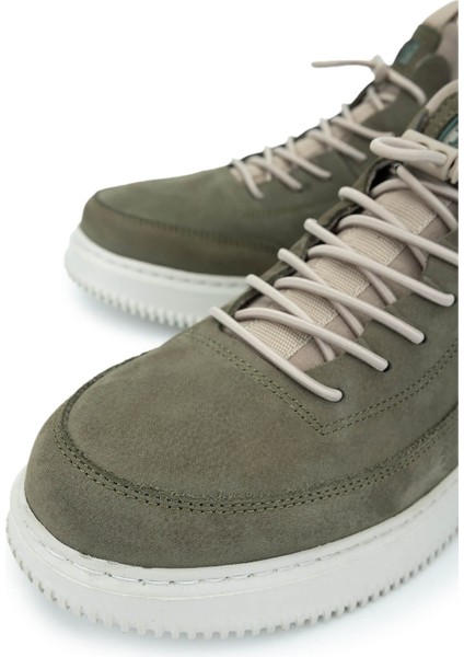 Erkek Yeşil Nubuk Sneakers & Spor Ayakkabı 298 9169-F412 Erk Ayk Y25 Olıve Dante
