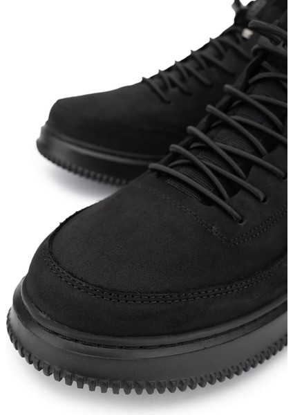 Erkek Deri Siyah Nubuk Sneakers & Spor Ayakkabı 298 9169-F412 Erk Ayk Y25 Sıyah Nbk modelleri