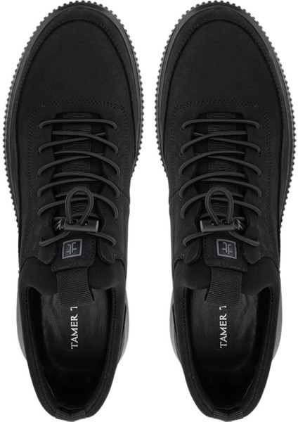 Erkek Deri Siyah Nubuk Sneakers & Spor Ayakkabı 298 9169-F412 Erk Ayk Y25 Sıyah Nbk indirimleri