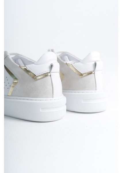 Loren Model Deri Bağcıklı Kalın Tabanlı Günlük Kadın Spor Ayakkabı Sneaker indirimleri