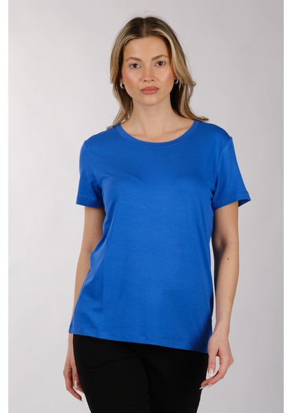 Kadın Oversize T-Shirt - Kısa Kol Yuvarlak Yaka Minimalist Günlük fiyatları