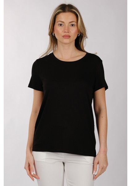 Kadın Oversize T-Shirt - Kısa Kol Yuvarlak Yaka Minimalist Günlük fiyatları