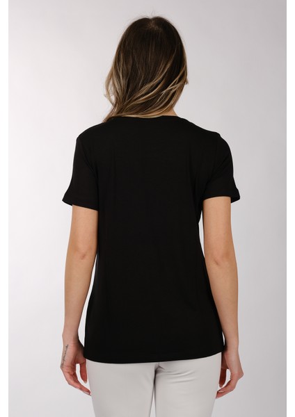 Kadın Oversize T-Shirt - Kısa Kol Yuvarlak Yaka Minimalist Günlük indirimleri