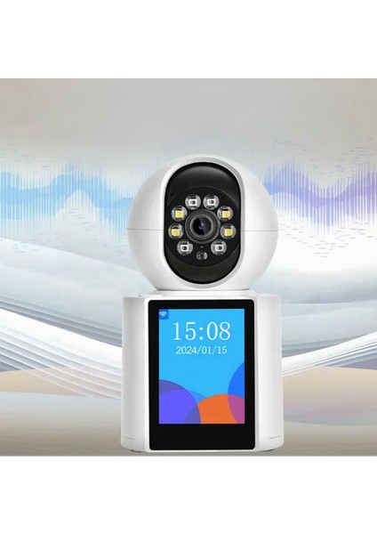 Blue Inter INT- cmR53 Sesli ve Görüntülü Görüşme Yapılabilen Uzaktan Izleme Ip Bebek Güvenlik Kamera
