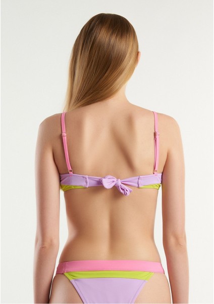 Kadın / Kız Pembe Bikini Üst (Model Kodu: 624P3L035R04U )
