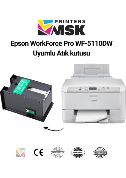 Epson Workforce Pro WF-5110DW Uyumlu Atık Kutusu