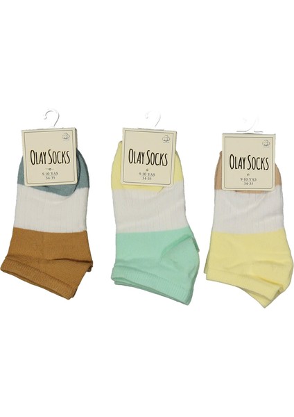 Erkek 6/10 Yaş Ortası Lastikli Çorap