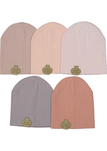 Kız 3/24 Ay Armalı Penye Raporlu Şapka