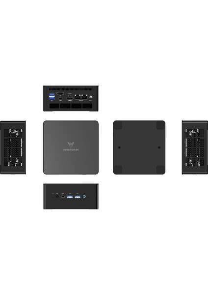 UM880 Pro Ryzen 7 8845HS 32GB Ddr5 Ram, 1tb Ssd, Oculink, Usb4, WIFI6E, Win 11 Mini Pc