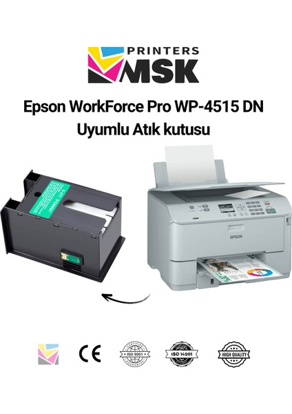 Epson Workforce Pro WP-4515 Dn Uyumlu Atık Kutusu