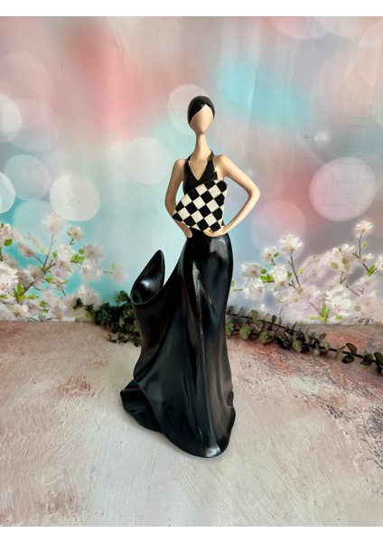 Kadın Figürlü Şişe Tutacağı,şaraplık