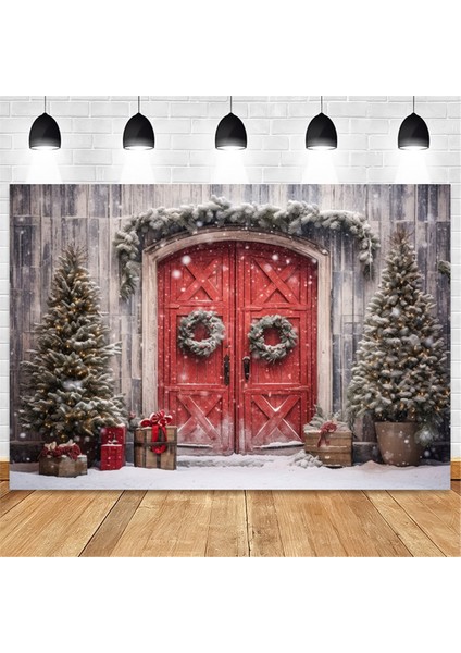 210CMX150CM Noel Arka Plan Bezi Noel Kapı Parti Dekorasyonu Fotoğraf Stüdyosu Çocuk Fotoğrafçılığı Arka Planları,h (Yurt Dışından) fırsatları