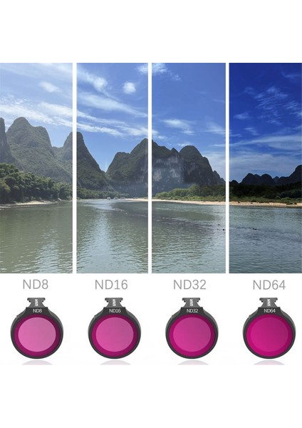 Djı Neo Kamera Lens Filtresi Kiti Nd Mcuv Hd Optik Cam Kamera Filtresi Drone Aksesuarları 6 Adet Için Kamera Lens Filtresi (Yurt Dışından)