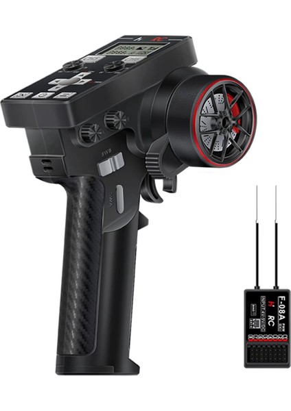 Ct-6b 8ch Verici Uzaktan Kumanda 2.4ghz Rc Verici F-08A 8 Kanal Pwm Alıcı Jiroskoplu Rc Araba Tekne Tankı Için (Yurt Dışından)