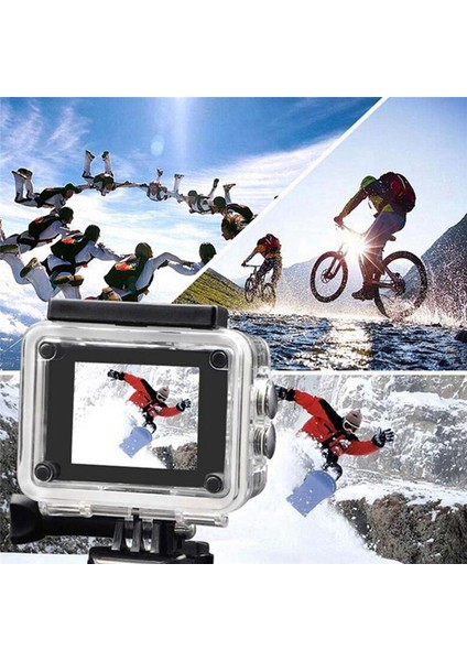Hareketli Kamera, 4K Hd Kamera Wifi Dalış Spor Kamerası Dv Su Geçirmez Açık Hava Su Altı Kamerası (Yurt Dışından) indirimleri