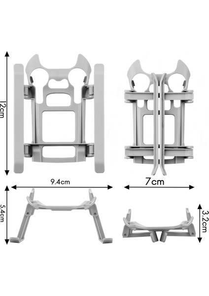 Iniş Takımı Mini 3/mini 3 Pro Yükseklik Uzatılmış Bacak Koruyucu Hızlı Bırakma Ayakları Drone Aksesuarları (Yurt Dışından) fiyatları