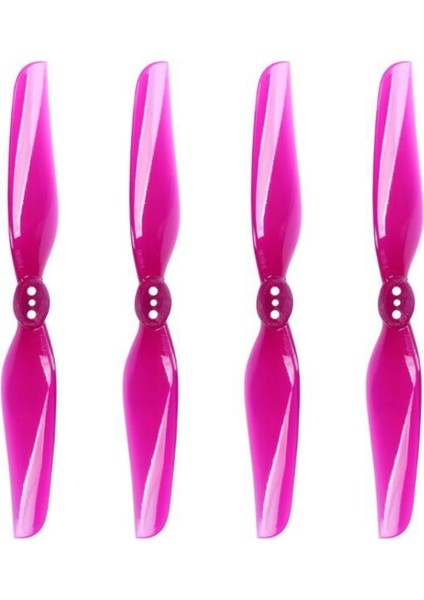 Nazgul 4030 Prop 4 Inç 2 Kanatlı Pervane Kanat Kürek Airscrew Rüzgar Çubuğu 1.5mm Freestyle Fpv Için - Şeffaf Mor (Yurt Dışından)