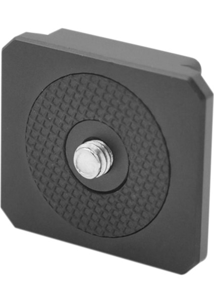 V Montajlı Pil Hızlı Bırakma Plakası Adaptörü Taşınabilir Tek Panel 1/4in Vida Deliği Gimbals Için Kamera Aksesuarları Siyah (Yurt Dışından)