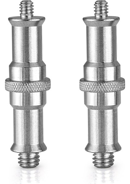 Parça Standart 1/4 Ila 3/8 Inç Metal Erkek Dönüştürücü Dişli Vida Adaptörü Stüdyo Işık Standı Için Spigot Saplama, Sıcak Ayakkabı/soğuk Ayakkabı Adaptörü, Top Kafa (Yurt Dışından)