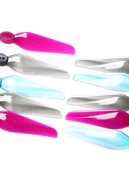 Nazgul 4030 Prop 4 Inç 2 Kanatlı Pervane Kanat Kürek Airscrew Rüzgar Çubuğu 1.5mm Freestyle Fpv Için - Şeffaf Mor (Yurt Dışından) fırsatları