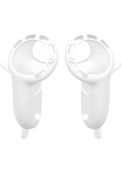 Silikon Denetleyici Sapları Kapak Için Oculus/meta Quest 3 Vr Sol Sağ Rocker Cap Denetleyici Koruyucu Kapak Beyaz (Yurt Dışından)