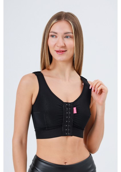 Post Operatif Agraflı Meme Revizyon Sütyeni Büzgülü Cup