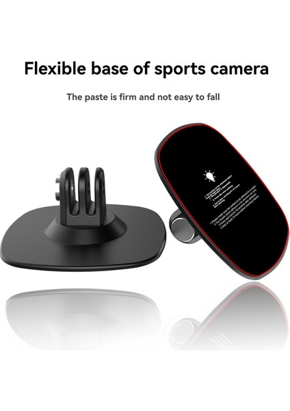 Action Kamera Esnek Uyarlanabilir Sabit Taban INSTA360 X3 / Action 4 / Gopro Spor Kamerası Motosiklet Kask Bağlantıları (Yurt Dışından)