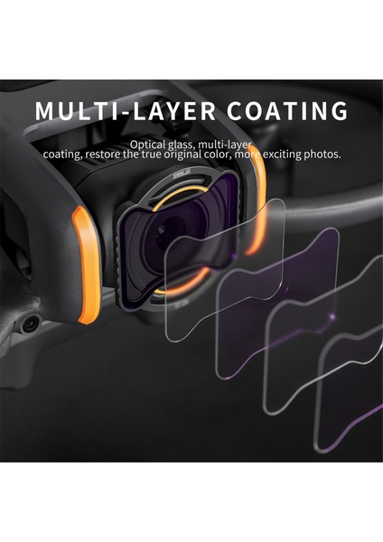 Startrc Drone Kamera Filtresi Djı Avata2 Filtre Geçiş Kiti Kafaları Kamera Lens Drone Aksesuarları, B (Yurt Dışından) fiyatları