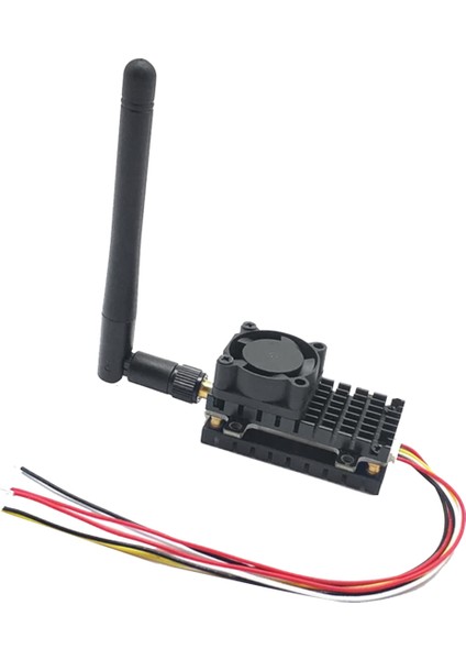20KM'DEN Fazla Menzil 5.8ghz 2W Fpv Kablosuz Verici 2000MW 48CH Rc Fpv Yarış Drone Için Video Av Ses Gönderen (Yurt Dışından)