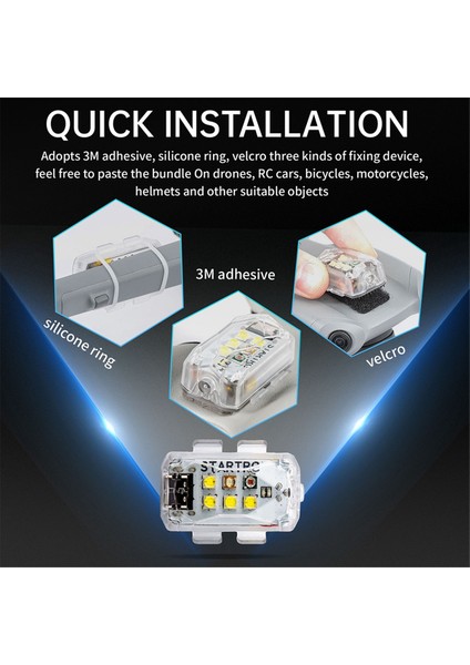 Startrc Djı Mini4/3 Royal Mavic 3pro/air3 Gece Iha'sı Çok Işlevli Kullanışlı Açılır Işık Aksesuarları (Yurt Dışından)