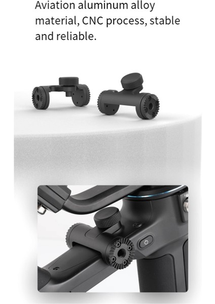 Scorp/scorp-C Kamera Aksesuarı Için - Dslr Kameralar Için Hızlı Çıkarılabilir Standart Plaka ile Arri Rozet Genişlemesi (Yurt Dışından)