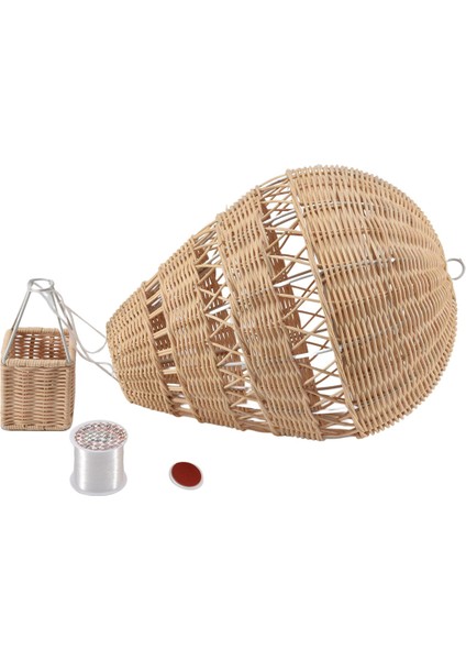 El Dokuma Rattan Sıcak Hava Balonu Çocuk Odası Duvar Dekorasyonu Bohemian Kreş Dekorasyon Fotoğraf Sahne (Yurt Dışından) fiyatları