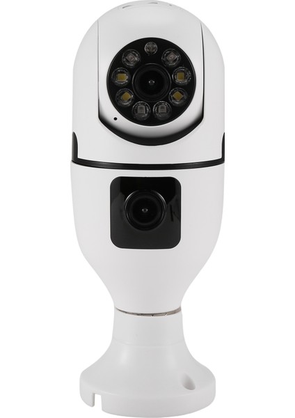 Çift Lensli Ampul Kamera Yı Iot 2 Milyon 2.4g Destek Wifi Gece Görüşü 360 Derece Ptz Kamera (Yurt Dışından)