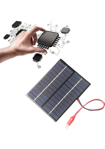 12V 2W Güneş Paneli Şarj Cihazı Güç Dıy Güneş Pili Modülü Pil Su Geçirmez Araba Açık Kamp Için (Yurt Dışından) indirimleri