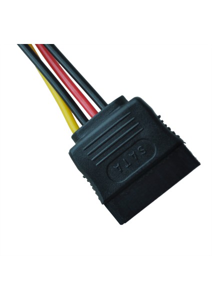 6 Inç Sata Güç Y Ayırıcı Kablo Adaptörü - M/f (Güç Kablosu) (Yurt Dışından)
