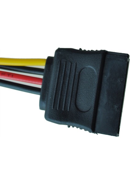 6 Inç Sata Güç Y Ayırıcı Kablo Adaptörü - M/f (Güç Kablosu) (Yurt Dışından)
