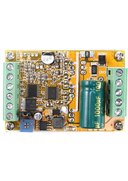 380W 3 Fazlı Fırçasız Motor Kontrol Kartı (Hall Sensörü Yok/olmadan) Bldc Pwm Plc Sürücü Kartı Dc 6.5-50V (Yurt Dışından)
